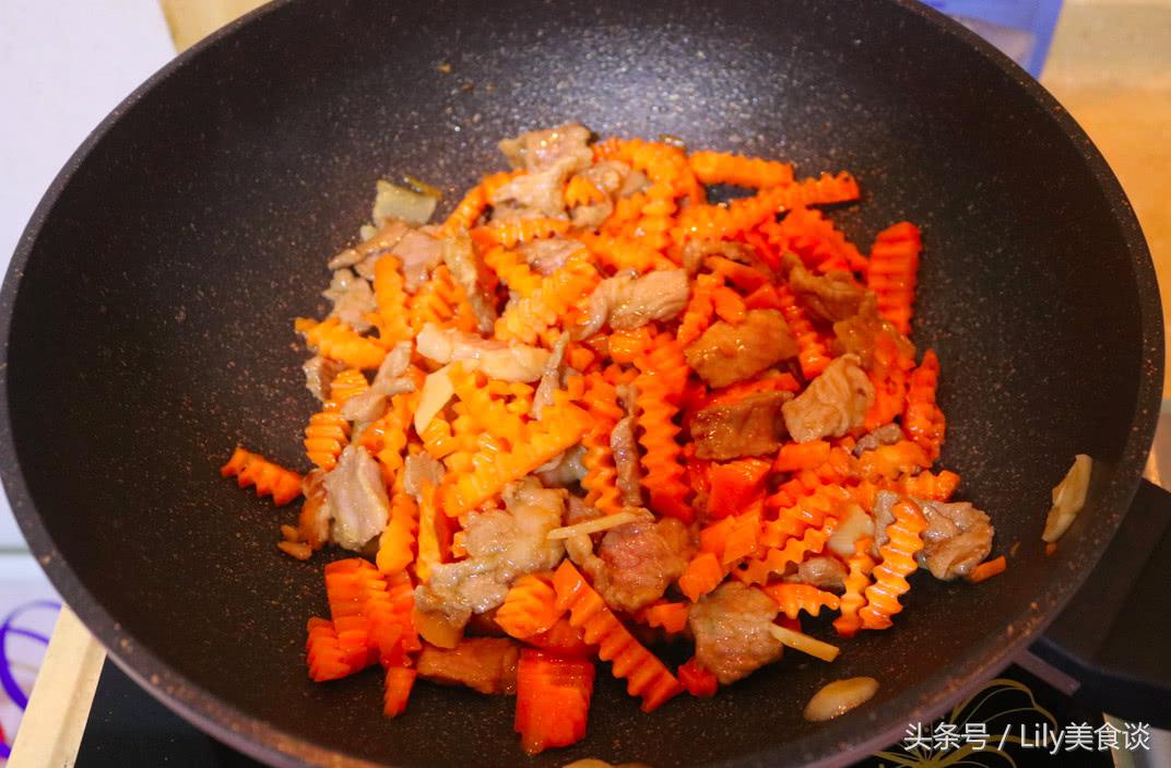 紅蘿卜炒肉,紅蘿卜炒肉的做法