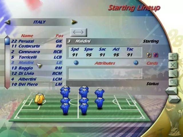 fifa98世界杯(我的FIFA，我的世界杯——World Cup 98)