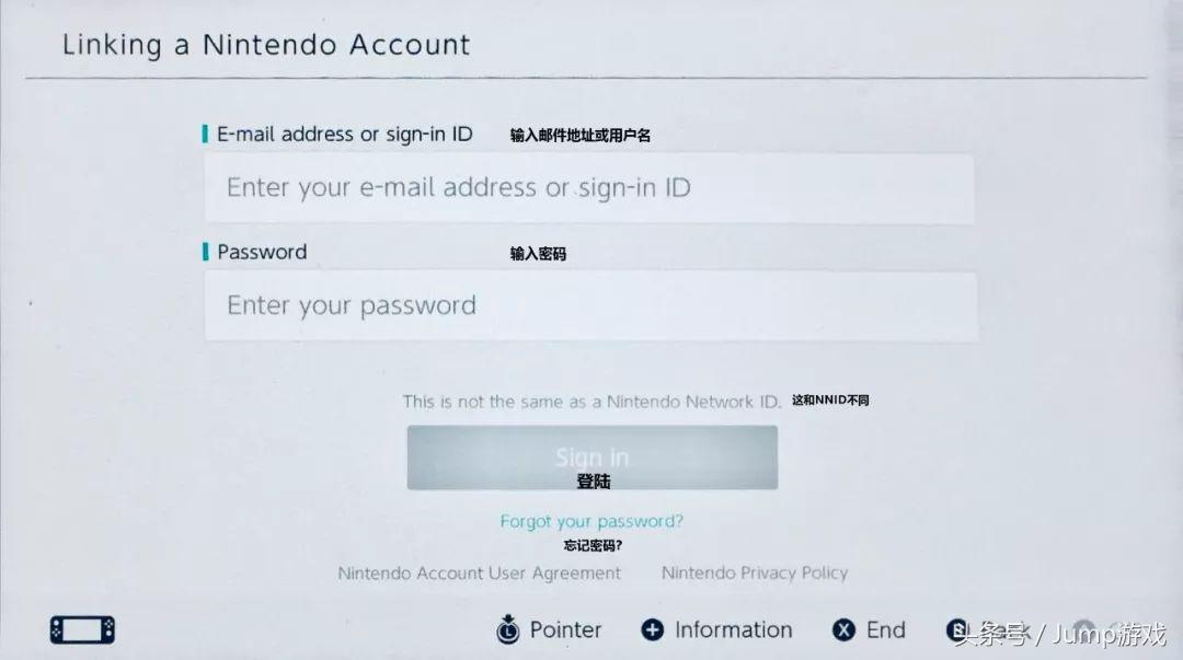 简单几步，就能完成看似复杂的任天堂账号注册｜Jump NS新手教程