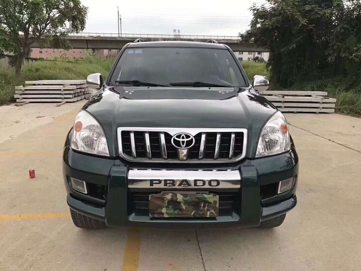 08年丰田霸道4000军绿色,5门7座suv,12.6万开走,家用越野必备