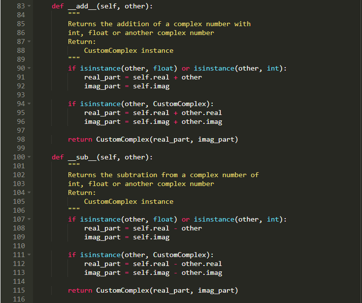 自定义 Python 类中的运算符和函数重载（下）