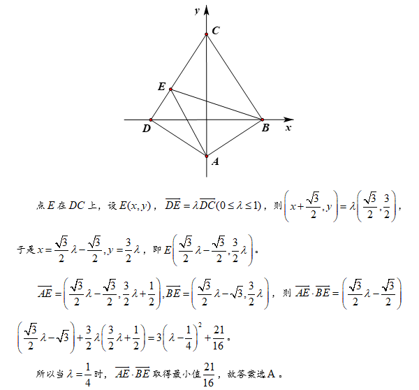 第11集 平面向量的数量积——2018年高考数学天津卷理科第8题