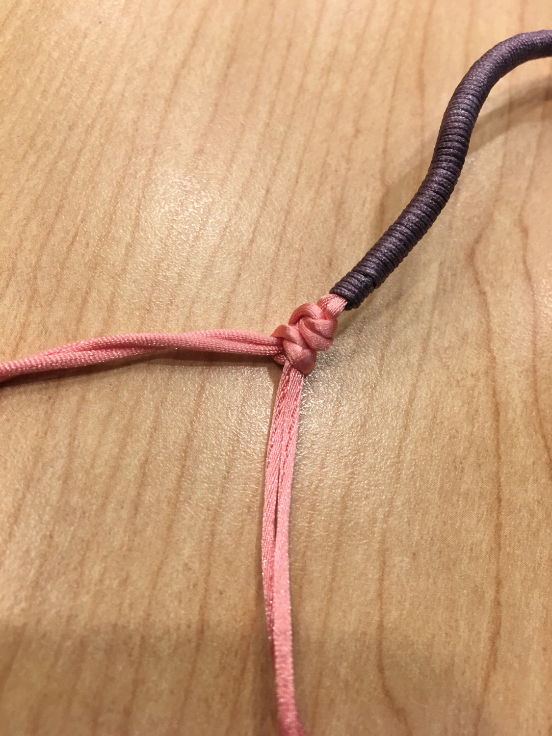 同心结红绳手链编法图解同心结手链编法视频