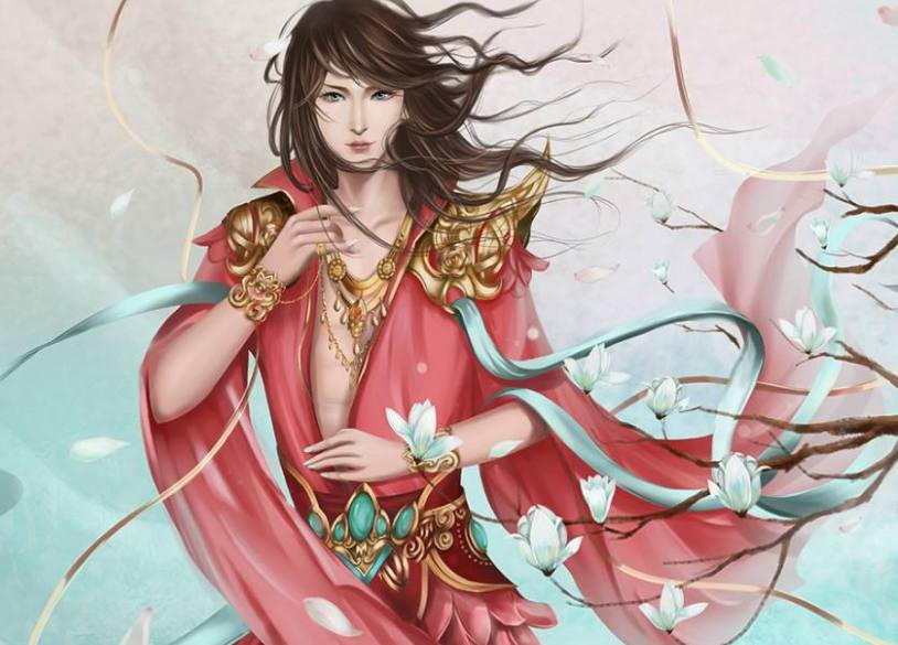 十二星座专属男版古风插画，天秤座翩翩公子，双鱼座不敢直视！