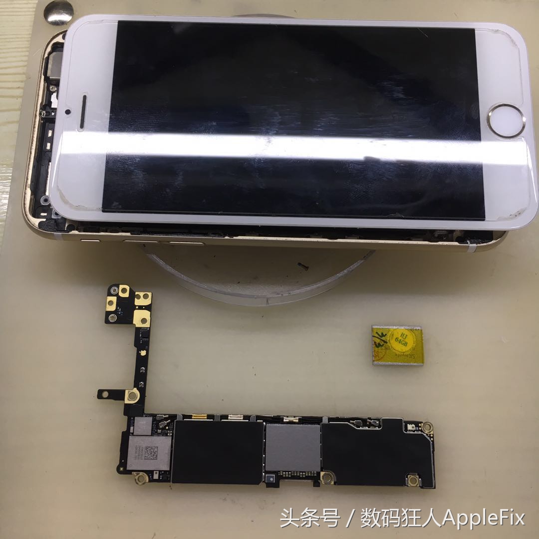 iPhone6S硬盘16G升级64G，原来如此简单，小容量的你还在等什么