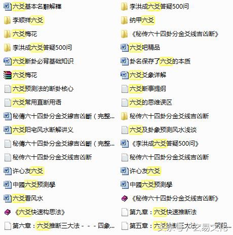 易学总结：预测学的分类、优缺点、相关书籍推荐，送给周易爱好者