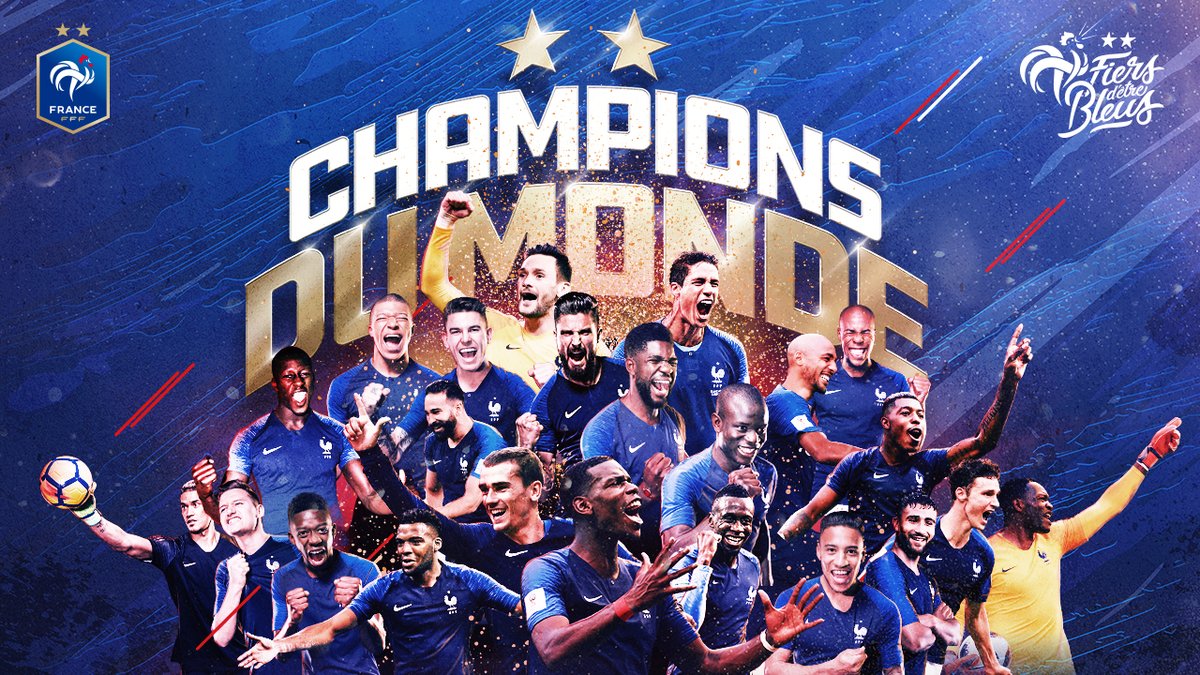 历届世界杯冠军：法国2次夺冠追平阿根廷、乌拉圭 并列夺冠榜第3