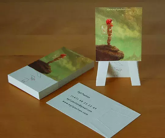 10张创意爆棚的名片鉴赏，让你和没灵感说再见