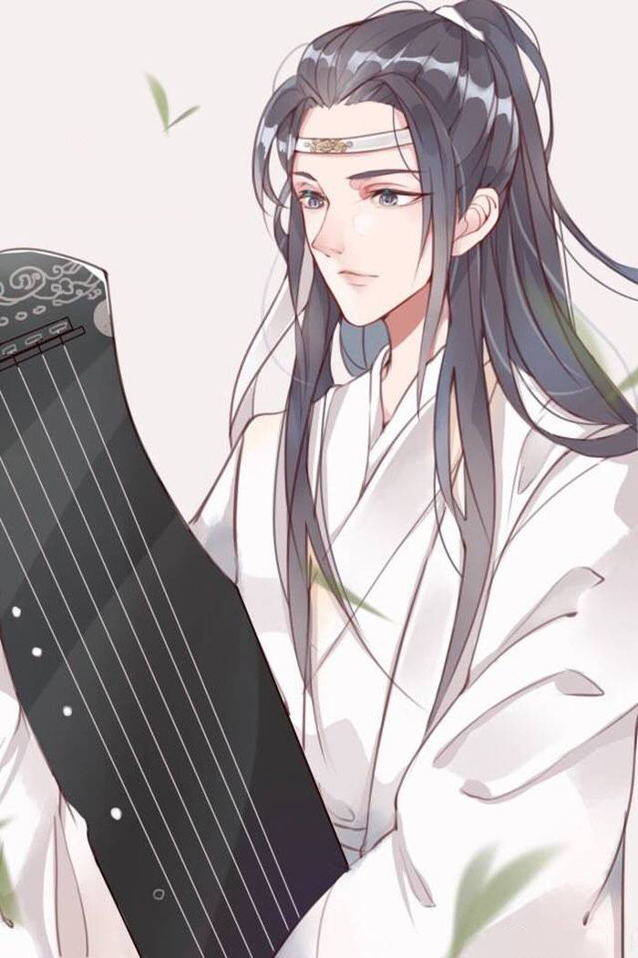 魔道祖师壁纸插画更图：君不见陌上花开落几度，燕影疏斜去又还