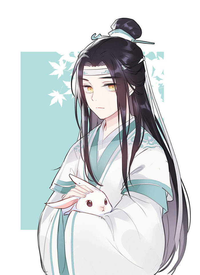 魔道祖师壁纸插画更图：君不见陌上花开落几度，燕影疏斜去又还