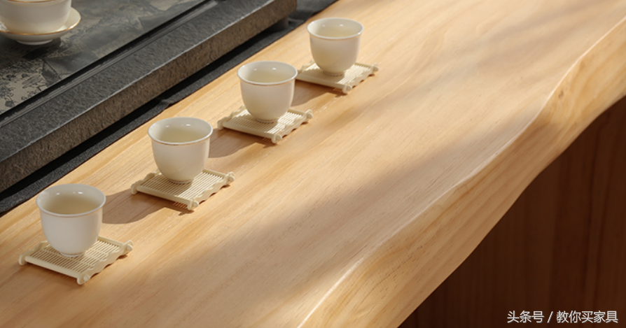 中式实木大板茶台，会买也可以物美价廉，也可以很高大上