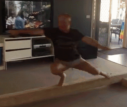 43岁澳洲糙汉老爸这次为女儿豁出去了，现实反差太太太太太萌了！