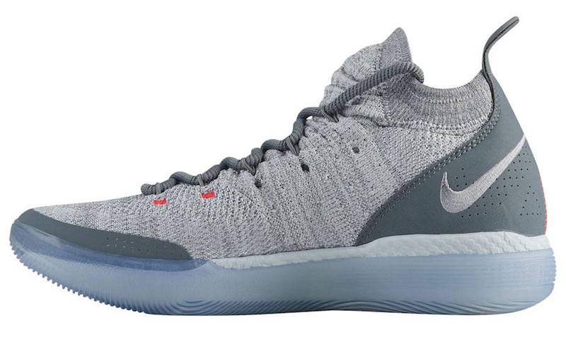 杜兰特11(酷灰冰蓝！杜兰特 KD11 “Cool Grey” 全新配色下月发售)