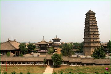 陕西宝鸡扶风法门寺，改名改了好几次！