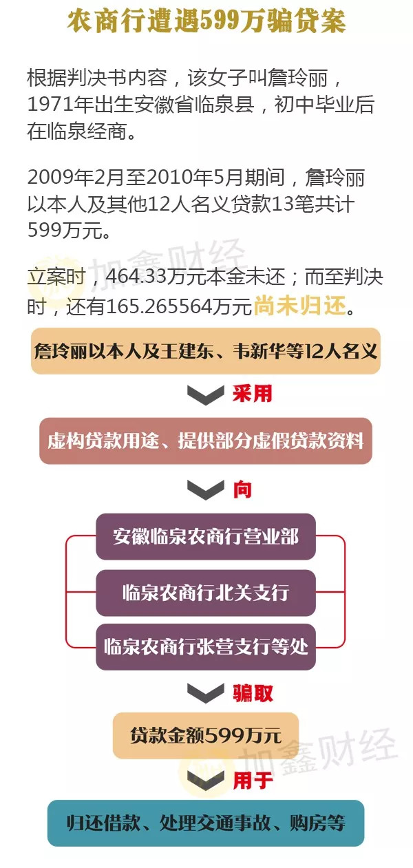 初中毕业女子骗贷599万获缓刑，轻了吗？揭骗贷刑罚