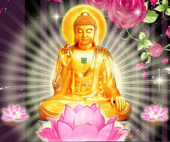 晚安吉祥，佛光为灯，静心如莲，伴你入眠