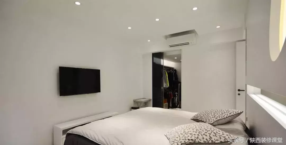 129㎡后现代风，极简净白