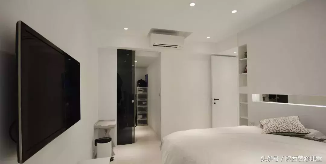 129㎡后现代风，极简净白