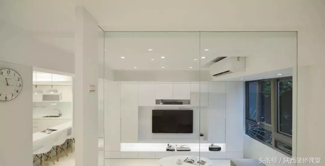 129㎡后现代风，极简净白