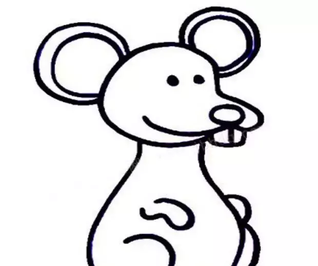 「简笔画」小老鼠简笔画怎么画?这样画简单又好看!