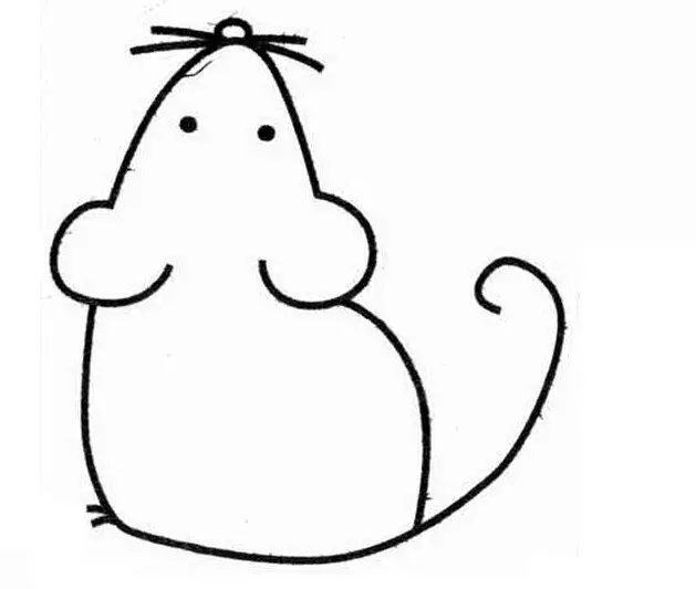 「简笔画」小老鼠简笔画怎么画?这样画简单又好看!