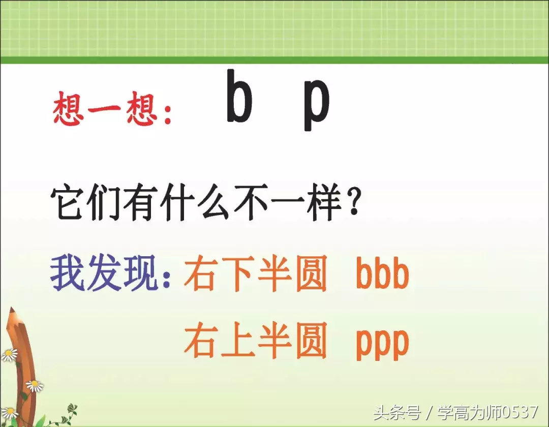 一年级上册部编版 汉语拼音3《 b p m f》讲解