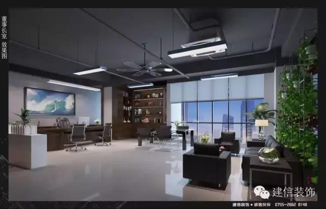 建信装饰—绿色环保办公室装修·设计布局