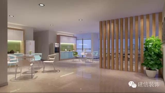 建信装饰—绿色环保办公室装修·设计布局