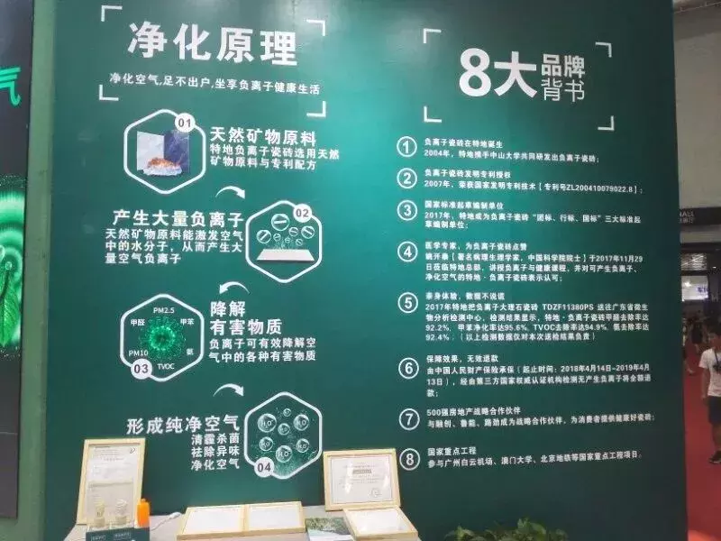 万人模范,无人超越!——特地·负离子瓷砖,真金不怕火炼