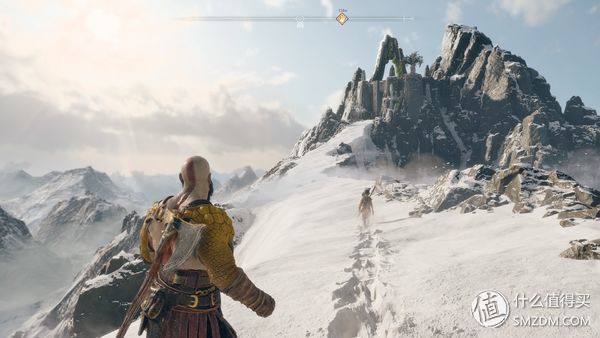 不容错过的游戏大作《战神4》：战神和他的年迈老父亲