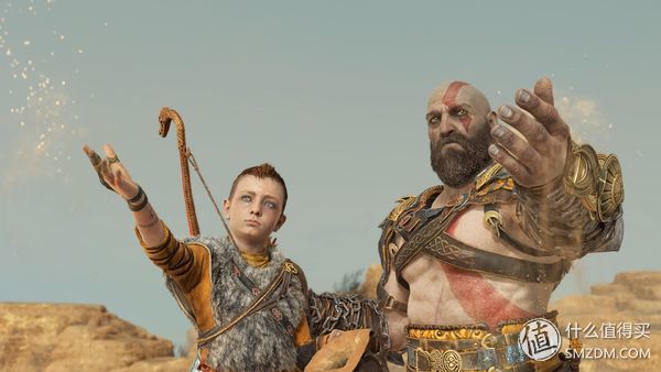 不容错过的游戏大作《战神4》：战神和他的年迈老父亲