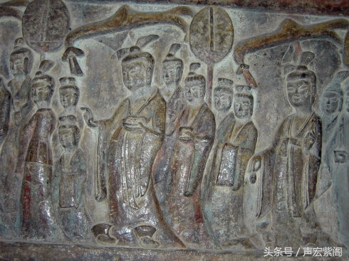 河南巩义石窟寺藏有18幅帝后礼佛图浮雕，全国现存石窟中独一无二