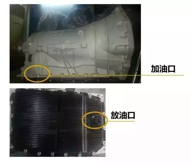 各类自动变速箱换油保养接口位置大全!