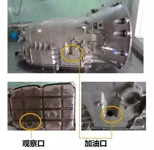 各类自动变速箱换油保养接口位置大全!