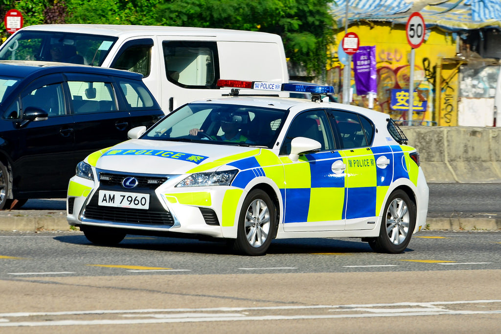 香港的宝马,奥迪,雷克萨斯警车长什么样?网友:非常帅