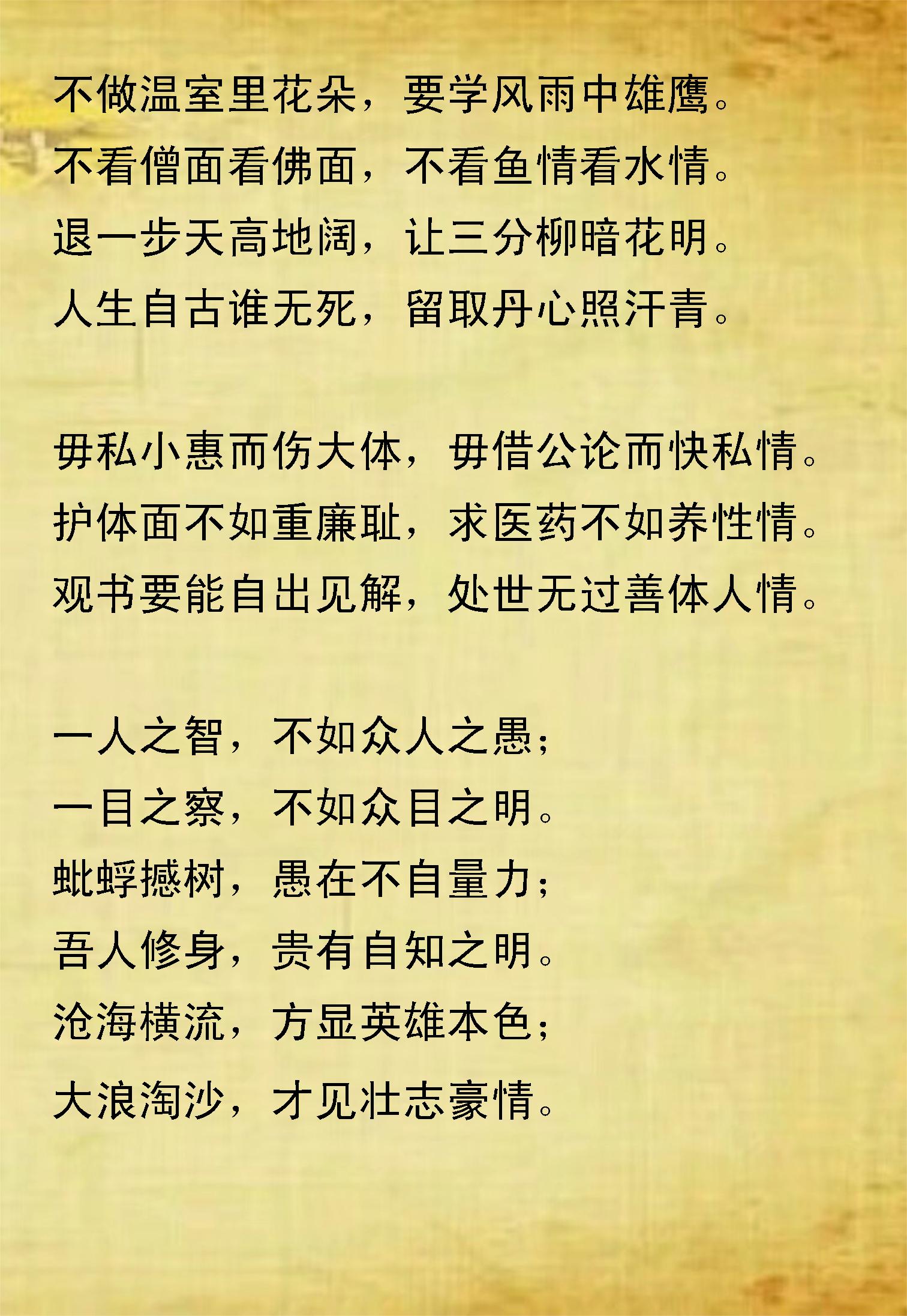 《中华圣贤经》汇集名言佳句，俗语谚语，蕴含哲理韵律（一）