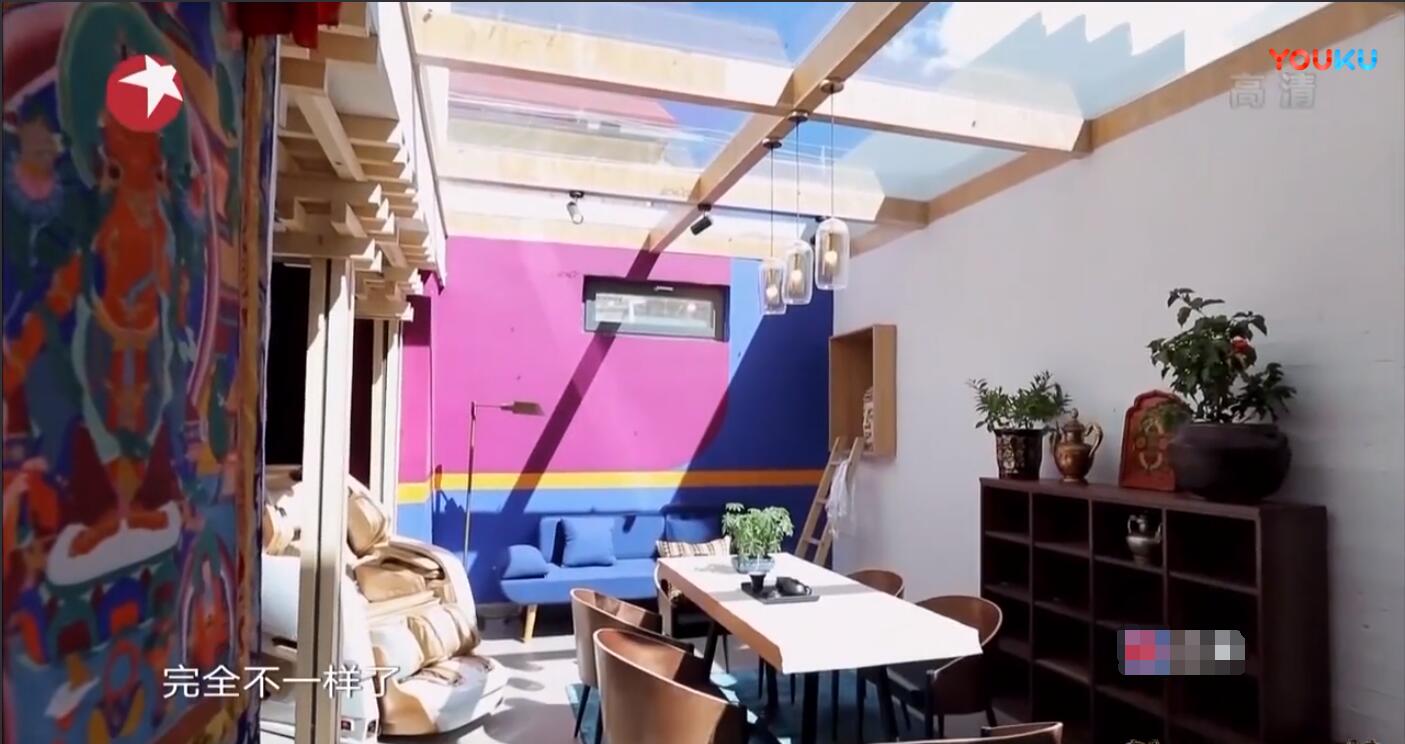 6口人蜗居60㎡，爆改变4室2厅，阳光璃房让西藏景色入家中