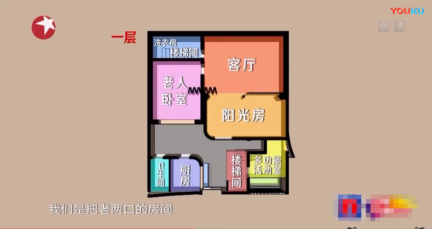 6口人蜗居60㎡，爆改变4室2厅，阳光璃房让西藏景色入家中