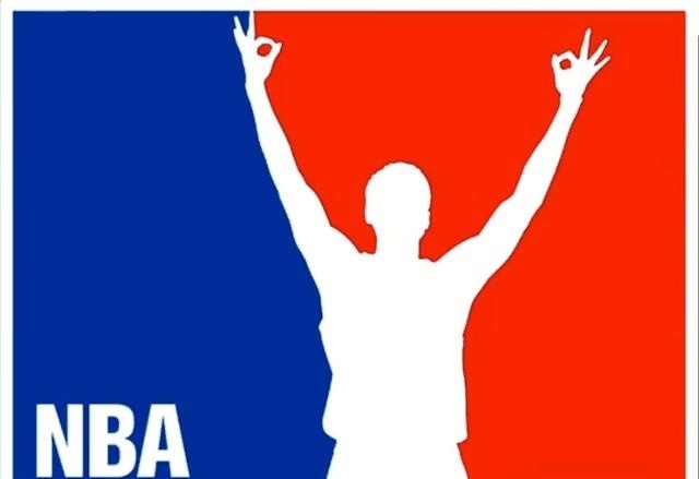 nba有哪些人logo(当NBA的logo换成他们！飞人乔丹辨识度高，尼克杨3分不中最经典)