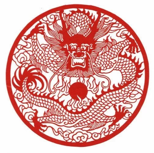 中国民间艺术剪纸素材,每一张都是经典