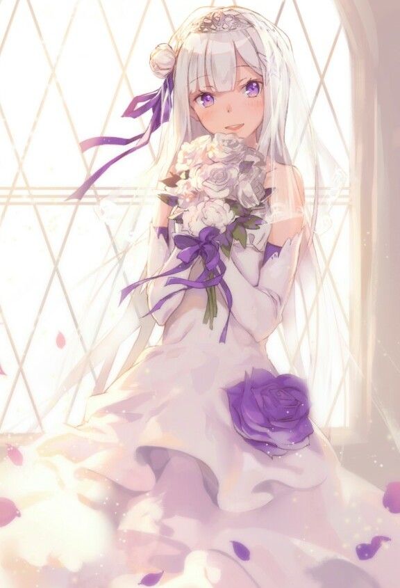 十二星座专属动漫婚纱少女,金牛座可爱清纯,白羊座是月下女神!