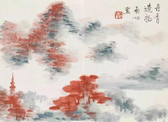 一枚枫叶，美了秋韵，一帘微雨，惹了秋梦，一城风絮，漫天飞舞