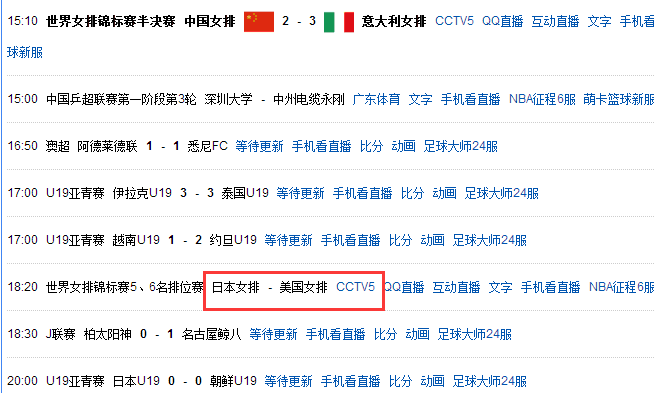 日本转播女排世界杯中国对日本(央视取消日本女排比赛转播，此前日本多家电视台拒绝播中国女排)