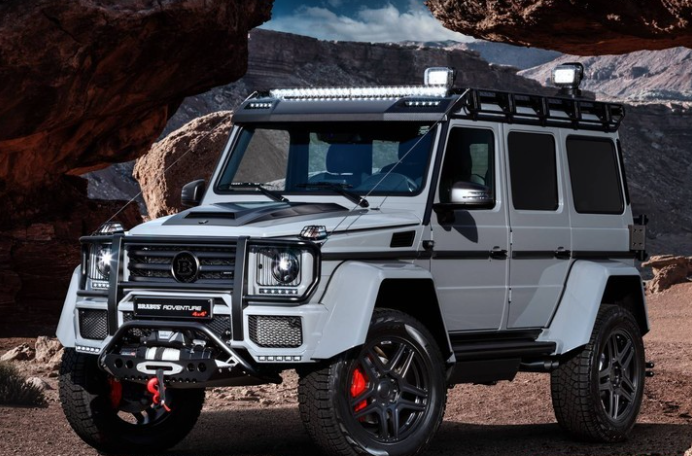 Brabus发布改装版奔驰G550 Adventure 4×4²，男人梦想再升级