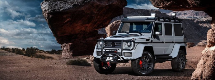 Brabus发布改装版奔驰G550 Adventure 4×4²，男人梦想再升级