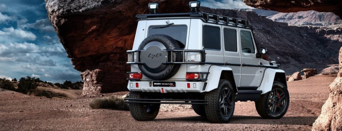 Brabus发布改装版奔驰G550 Adventure 4×4²，男人梦想再升级