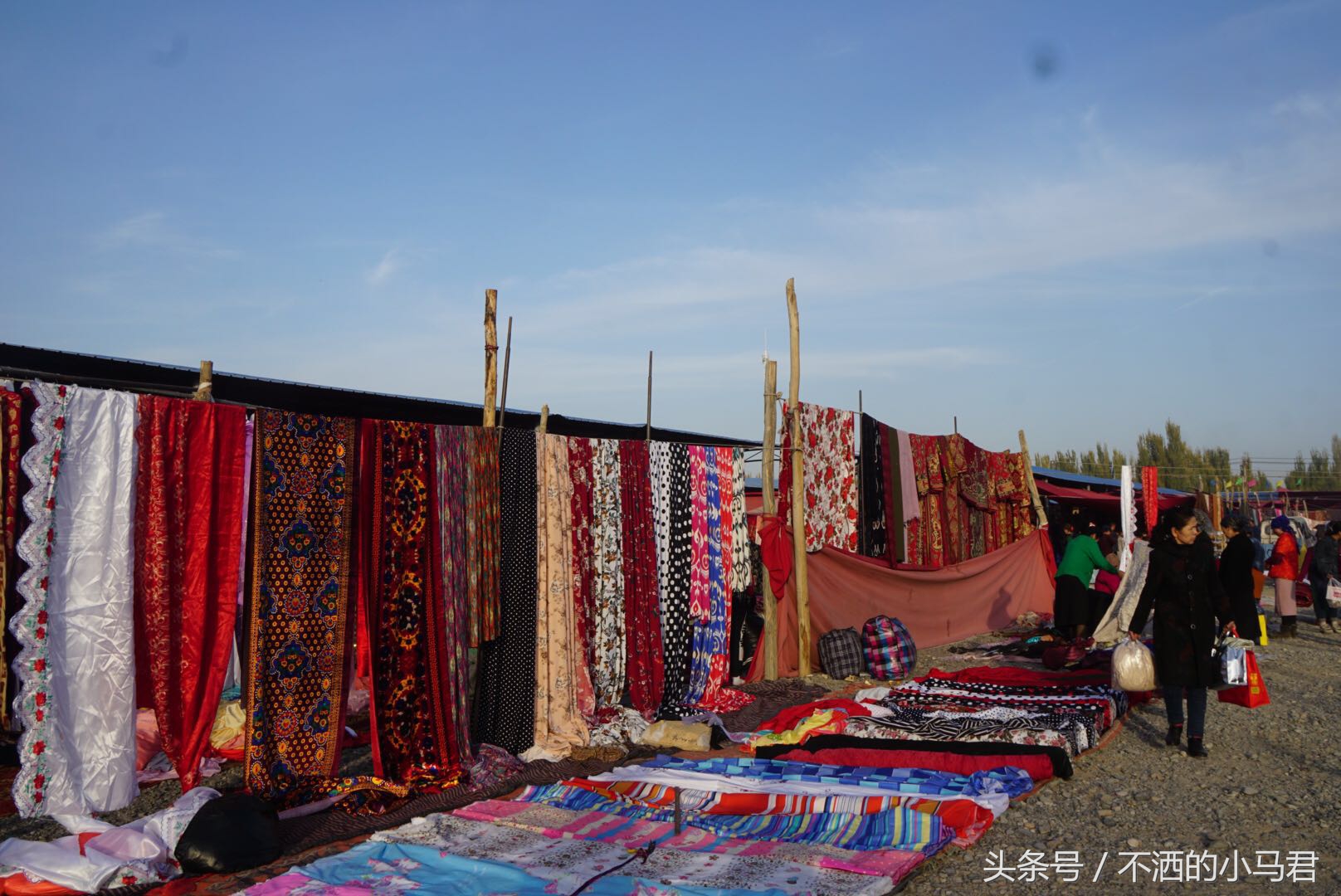 新疆行,最接地气的库车大巴扎,跟当地人一起赶集