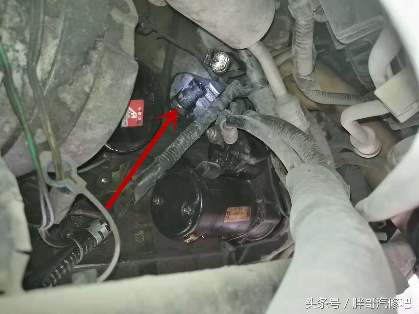 GL8发动机机油感应塞漏油，胖哥跟大家聊聊原理和常见故障排查