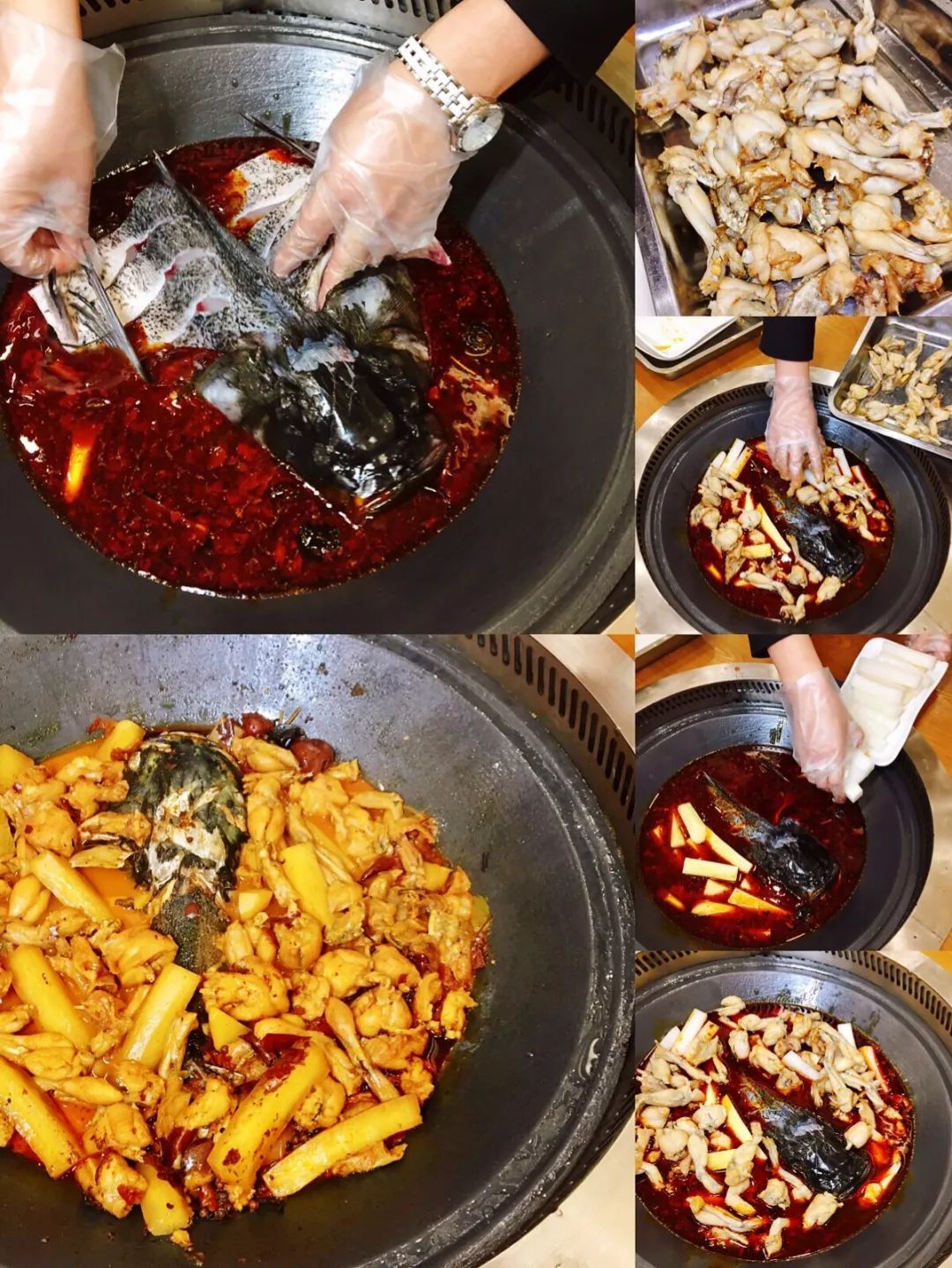 長春最全品類12种鐵鍋炖，鐵鍋炖+蒸海鲜，热乎大锅菜吃着真爽