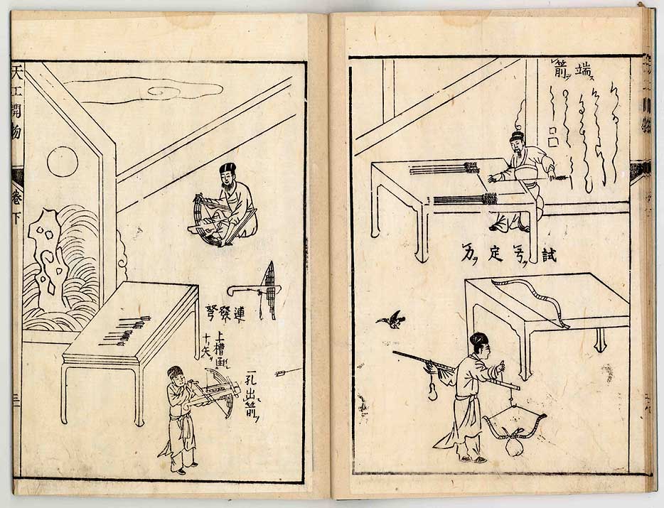 中国17世纪的工艺百科全书(明代宋应星的天工开物)